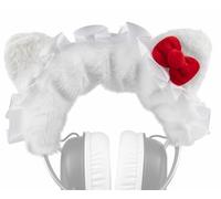 SOULWIT Protector Diadema para HyperX Cloud 1/2/2 Core/3/3S/Alpha/Alpha S/Core/CloudX Gaming Auriculares, Pieza Decorativa para la Diadema - Blanco