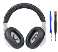 SOULWIT Proteína de Cuero Almohadillas + Diadema, Kit de Repuesto para Plantronics BackBeat Pro 2, Voyager 8200 UC Auriculares, Pieza de Reparación de Repuesto - Titanio