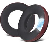 SOULWIT Refrigeración Almohadillas de Gel de Repuesto para Beyerdynamic DT770/Pro DT880/Pro DT 990/Pro,DT550/DT831/T70/T90/T5P/MMX300/TYGR 300R,DT440/DT790/DT797/DT860/HS200/HS400/HS800/RSX700-Borgoña