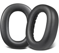 SOULWIT Repuesto Almohadillas para Jabra Evolve2 85 UC/Evolve 2 85 MS Auriculares Inalámbricos (No se Ajustan a Elite 85H), Almohadillas Cascos con Cuero Proteica más Suave, Espuma Aislante de Ruido