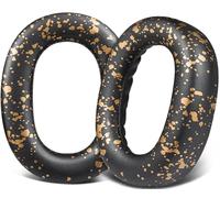 SOULWIT Repuesto Almohadillas para Jabra Evolve2 85 UC/Evolve 2 85 MS Auriculares Inalámbricos (No se Ajustan a Elite 85H), Almohadillas Cascos con Cuero Proteica más Suave, Espuma Aislante de Ruido