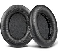 SOULWIT Repuesto Almohadillas para Sennheiser HD 300 Pro, HMD 300 Pro Auriculares, Almohadillas Cascos con Proteína de Cuero Más Suave, Aislamiento de Ruido Espuma de Memoria - Negro