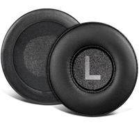 SOULWIT Repuesto Almohadillas para Sennheiser HD25/HD25 Light(Lite)/HD25 Plus/HD25 Special Edition/HMD25/HME25/HMEC25/HD250BT Auriculares, Almohadillas Cascos con Espuma de Alta Densidad - PL Negro