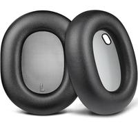 SOULWIT Repuesto Almohadillas para Sonos Ace Inalámbrico Over Ear Auriculares, Almohadillas Cascos con Cuero Proteica Suave, Espuma de Alta Densidad - Negro