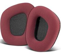 SOULWIT Tejido de Malla Almohadillas Repuesto para Corsair Void/Void v2/Void Pro/Void Elite/Surround Juego RGB USB Cable e Inalámbricos Auriculares, Cojines Cascos con Espuma Aislamiento del Ruido