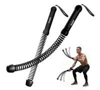 Soulyis - Cuerdas de batalla sin cuerda para gimnasio en casa silencioso, cuerda de entrenamiento inalámbrica, cuerdas de entrenamiento con peso para HIIT, entrenamiento sin salto y ejercicio de