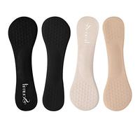 Soumit Plantillas Gel Mujer, 2 Pares Plantillas Autoadhesivas Antideslizantes para Sandalias Abiertas, Tacones Altos, Alivia la Fatiga de los Pies