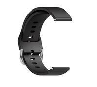Sounce Correa de repuesto de silicona de 19 mm con hebilla de metal compatible con barcos, Fire Boltt, Noise, Dizo, Beatxp, Fast-Track, Ptron, Amazfit y todos los relojes inteligentes de 19 mm, color