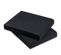Sound Addicted - Almohadillas de aislamiento para monitor de estudio adecuadas para altavoces grandes de 6.5, 7 y 8 pulgadas | Reduce las vibraciones y se adapta a la mayoría de soportes, par | SMPad