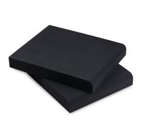 Sound Addicted - Almohadillas de aislamiento para monitores de estudio, aptas para altavoces grandes de 6,5, 7 y 8 pulgadas. Reducen las vibracio