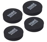 Sound Addicted BarPads - Almohadillas aislantes antivibración de espuma para barra de sonido, 4 unidades, 6,4 x 1,7 cm, aptas para la mayoría de barras de sonido, redondas.