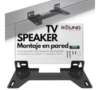 Sound bass Kit de Montaje en Pared para TV Speaker, Compatible únicamente con la Barra de Sonido Bose TV Speaker, Completo con Todos los Accesorios de Montaje, Diseñado en el Reino Unido