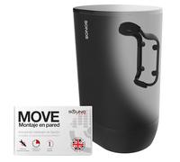 Sound bass Move Soporte de Montaje en Pared para Altavoz, Resistente a la Intemperie, Compatible con Sonos Move Versión 1 y 2, Incluye Accesorios de Montaje, Negro