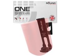 One, One Gen 2, One SL, Play:1 Soporte de Pared - Negro - Compatible con Sonos One, One Gen 2, ONESL & Play:1, diseñado en el Reino Unido