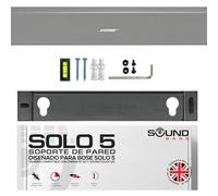 Sound bass Solo 5 Soporte de Montaje de Pared para Bose Solo5 Soundbar, Compatible con Solo Soundbar 2 Sound Bar Series II, Kit Completo con Todo el Hardware de Montaje, Diseñado en Reino Unido