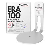 Sound bass Soporte de Pared ERA 100 - Perfil Bajo, Blanco, Unidad Individual, Compatible con Altavoz Sonos ERA100 & ERA 100 SL, Completo con Todos los Accesorios de Fijación