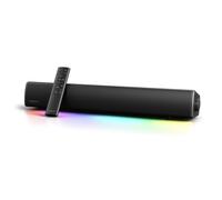 Sound Blaster GS5 RGB - Barra de sonido para juegos con tecnología SuperWide, alimentada a través de adaptador, hasta 60 W de potencia máxima, Bluetooth 5.4, entrada óptica, puerto de salida de