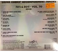 Sound Choice / Karaoke - 70's & 80's, Vol. 70