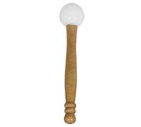 Sound de Curación de Mazos de Goma de Tazón de Canto de Cristal y Se Hace Eco de Gran Flexibilidad Tibetana Tazones de Canto Mazos de Madera Tazón Accesorio de Cristal de Tibetano Tibetano