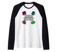 Sound Designer Music Producer Noise Is The Point Camiseta Manga Raglan