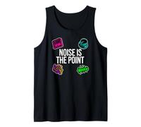 Sound Designer Music Producer Noise Is The Point Camiseta sin Mangas