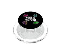 Sound Designer Music Producer Noise Is The Point PopSockets PopGrip para MagSafe
