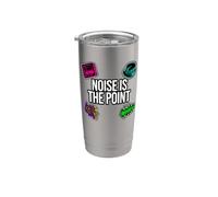 Sound Designer Music Producer Noise Is The Point Vaso térmico de acero inoxidable de doble pared
