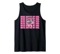Sound Engineer Audio Auricular Chica Música Calma Mi Alma Camiseta sin Mangas
