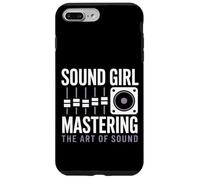 Sound Girl Dominando El Arte Del Sonido Ingeniero De Audio Carcasa para iPhone 7 Plus/8 Plus