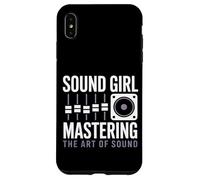 Sound Girl Dominando El Arte Del Sonido Ingeniero De Audio Carcasa para iPhone XS Max