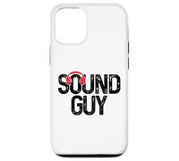 Sound Guy Auriculares Ingeniero de Audio Técnico de Sonido Carcasa para iPhone 12/12 Pro