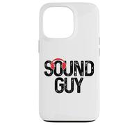 Sound Guy Auriculares Ingeniero de Audio Técnico de Sonido Carcasa para iPhone 13 Pro