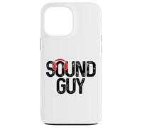 Sound Guy Auriculares Ingeniero de Audio Técnico de Sonido Carcasa para iPhone 13 Pro MAX