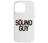 Sound Guy Auriculares Ingeniero de Audio Técnico de Sonido Carcasa para iPhone 14 Pro MAX