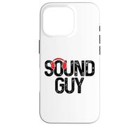 Sound Guy Auriculares Ingeniero de Audio Técnico de Sonido Carcasa para iPhone 16 Pro