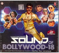 Sound Of Bollywood 18 (2-CD Set / Latest Bollywood Hits From Besharam / Boss / Grand Masti / Zanjeer ...etc / 2013)