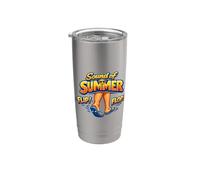 Sound of Summer Vaso térmico de acero inoxidable de doble pared