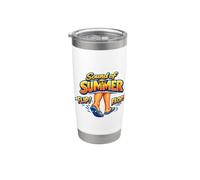 Sound of Summer Vaso térmico de acero inoxidable de doble pared