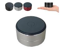 Sound Pod Shower Speaker, Magnetic Portable Stereo Bluetooth, Portable Music Player with Suction Cup, Bone Conduction Speakers Bluetooth Wireless, for Shower, Kitchen, Travel, and Outdoor (Silver)