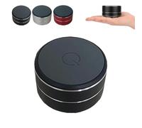 Sound Pod Shower Speaker, Magnetic Portable Stereo Bluetooth, Portable Music Player with Suction Cup, Bone Conduction Speakers Bluetooth Wireless, for Shower, Kitchen, Travel, and Outdoor (Black)