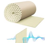 Sound Proof Panels, Acoustic Foam Pads, Noise Dampening Sheets, Adhesive Backing Design, Heat and Water Resistant, Studio Apartment Car Interior Use, 39.3x19.7x0.4