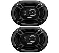 Sound Storm Laboratories SSL EX369 - Altavoces estéreo de 3 vías de 6 x 9 300 W con par de impedancia de 4 ohmios, Cono de woofer de inyección de poliéster y Borde de Goma, Color Negro