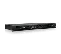 Sound Town Amplificador de potencia PA/DJ de 4 canales Class-D, 4 x 720W RMS a 4 ohmios, 1U de espacio en rack (NIX-D4800)