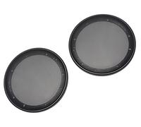 sound-way 2 Rejillas de Protección para Altavoces de 20 cm (8") | Cubiertas Metálicas Universales para Altavoz de Coche | Protección Antigolpes y Antipolvo