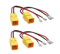 sound-way 4X Adaptadores Cables connectores de Altavoces para Coche Compatible con Alfa Romeo, Lancia, Fiat, Citroen, Peugeot