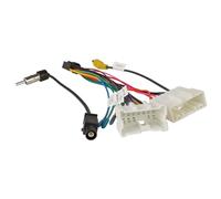 Sound way - Adaptador de arnés de cable conector ISO, recuperación trasera y antena compatible con Dacia, Renault