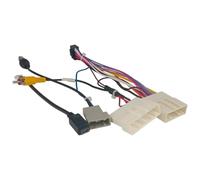 Sound way - Adaptador de interfaz ISO, recuperación de cámara y haz de cable conector ISO compatible con Nissan