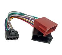 sound-way Adaptador Enchufe Conector anés Cable de Radio ISO esteéreo para Coche Compatible con Auto Radio Pioneer KEH-P1010R KEH-P1013R KEH-P4023R KEH-1032 - KEH-1033-16 Pin 22x10 mm