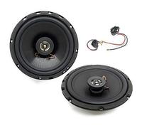 Sound-Way Altavoces 16,5 con adaptadores compatible con Citroen, Peugeot, Opel, Fiat, Alfa romeo