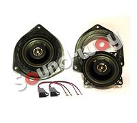 Sound Way Altavoces 2 Vías Altavoz 10 cm para Alfa Romeo, Citroen, Opel, Fiat, Peugeot, Ford